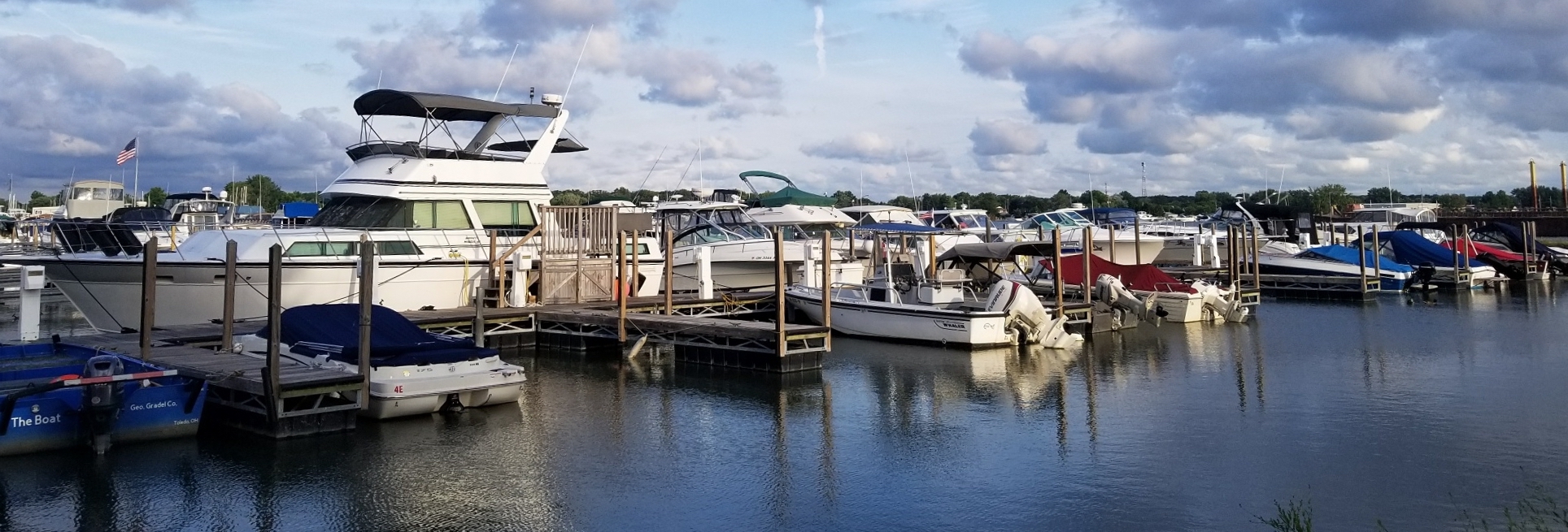 East Harbor State Park Marina dock view | Snag-A-Slip