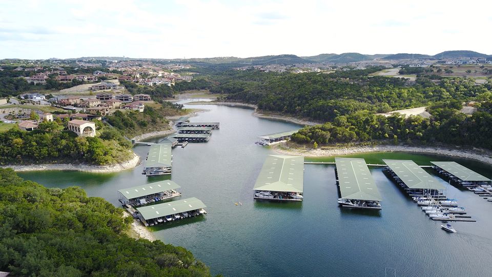 Rough Hollow Aerial | Lake Travis | Snag-A-Slip