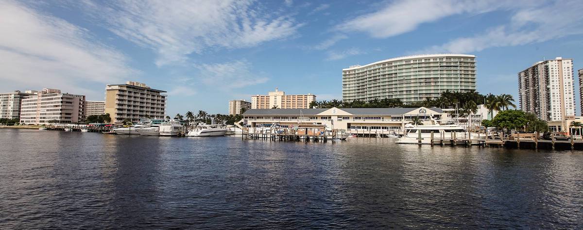 Sands Harbor Resort & Marina docks and city | New Marinas Added | Snag-A-Slip